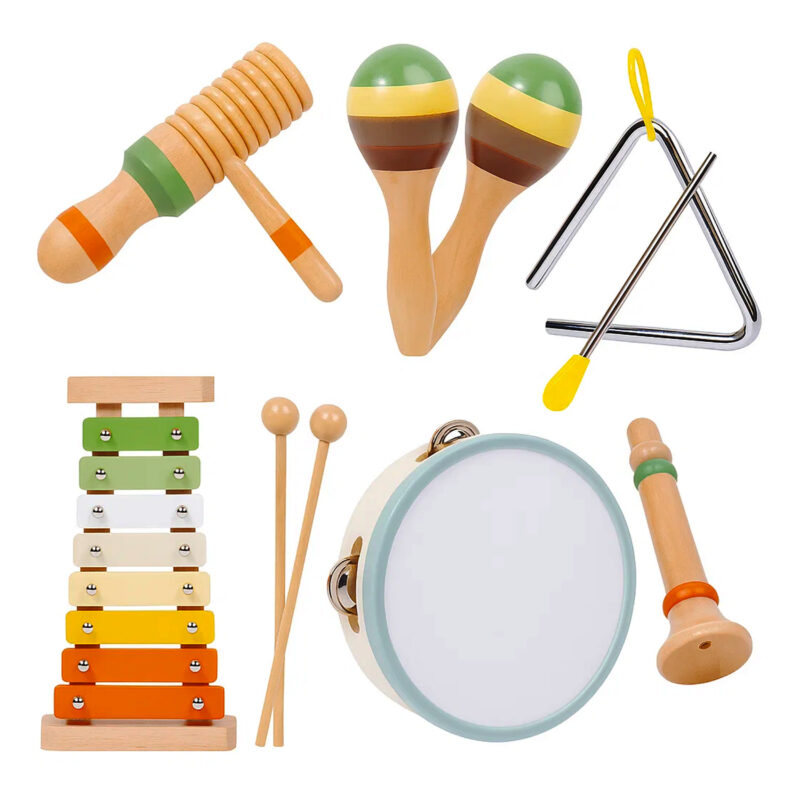 muzikos instrumentu rinkinys