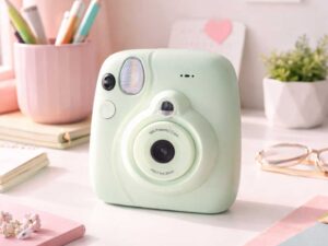 momentinis-fotoaparatas-vaikams-su-spausdintuvu-zalias