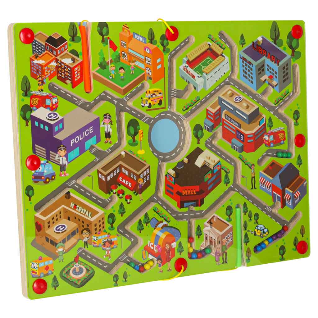 Magnetic-game-maze-balls-city-172242