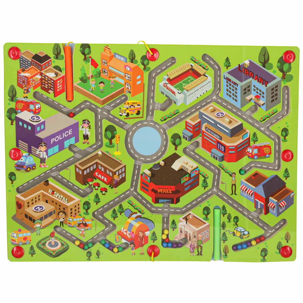 Magnetic-game-maze-balls-city-172243