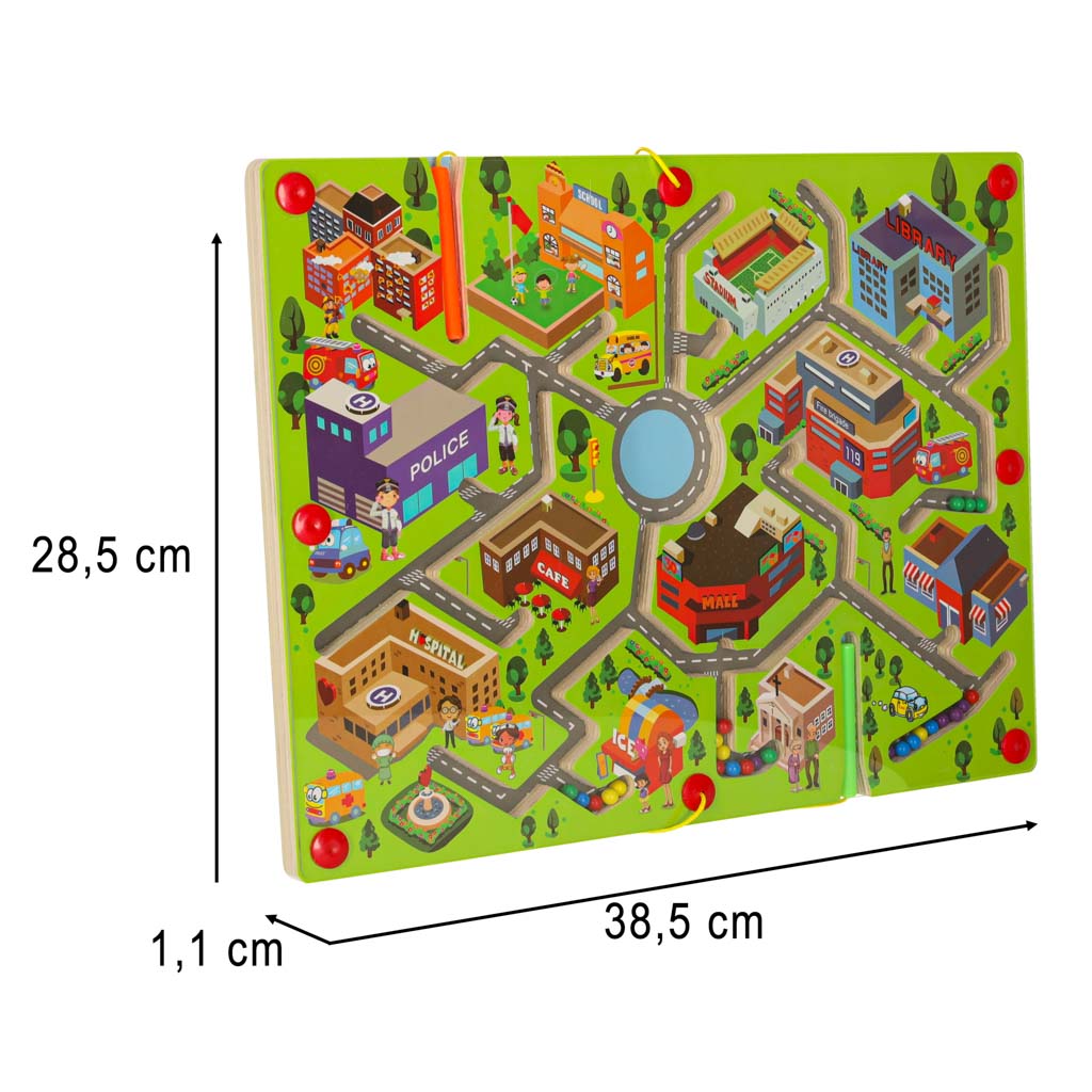 Magnetic-game-maze-balls-city-172248