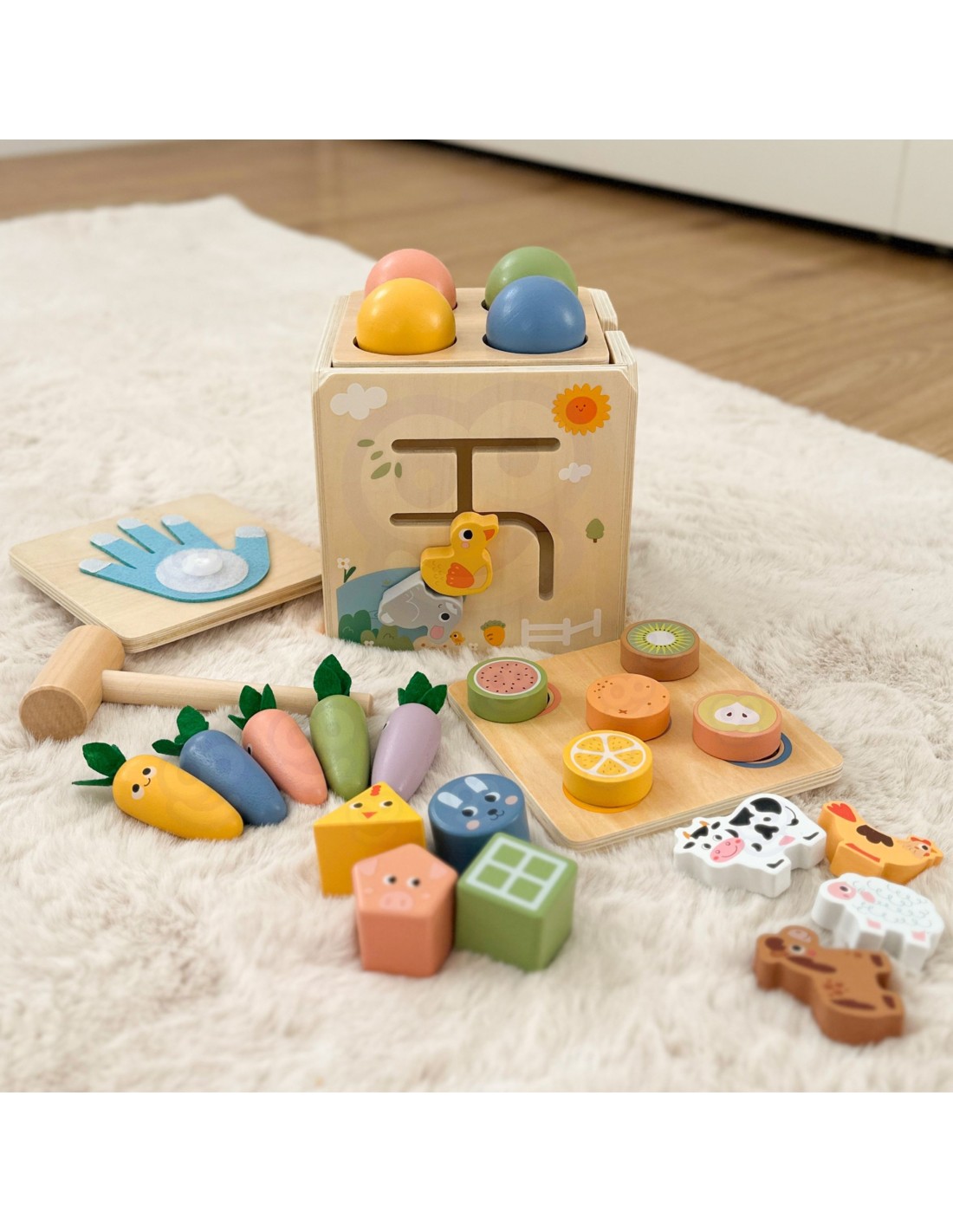 tooky-toy-wooden-spring-educational-cube-5-in-1-3