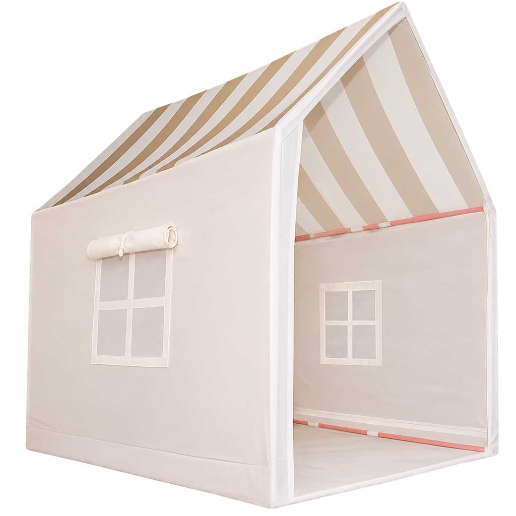 Children-s-play-tent-foldable-yellow-with-stripes-for-the-kids-room-187682