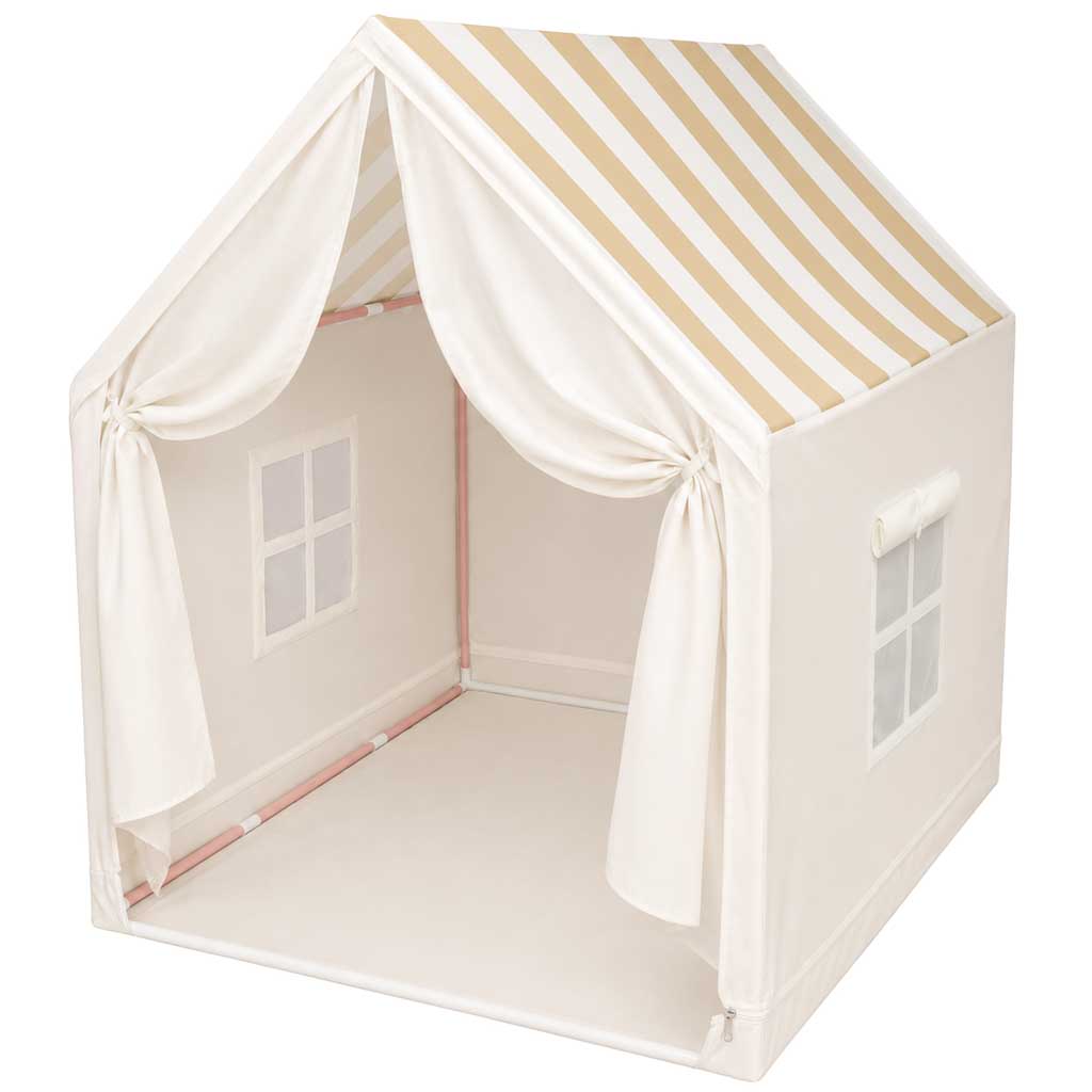 Children-s-play-tent-foldable-yellow-with-stripes-for-the-kids-room-187684