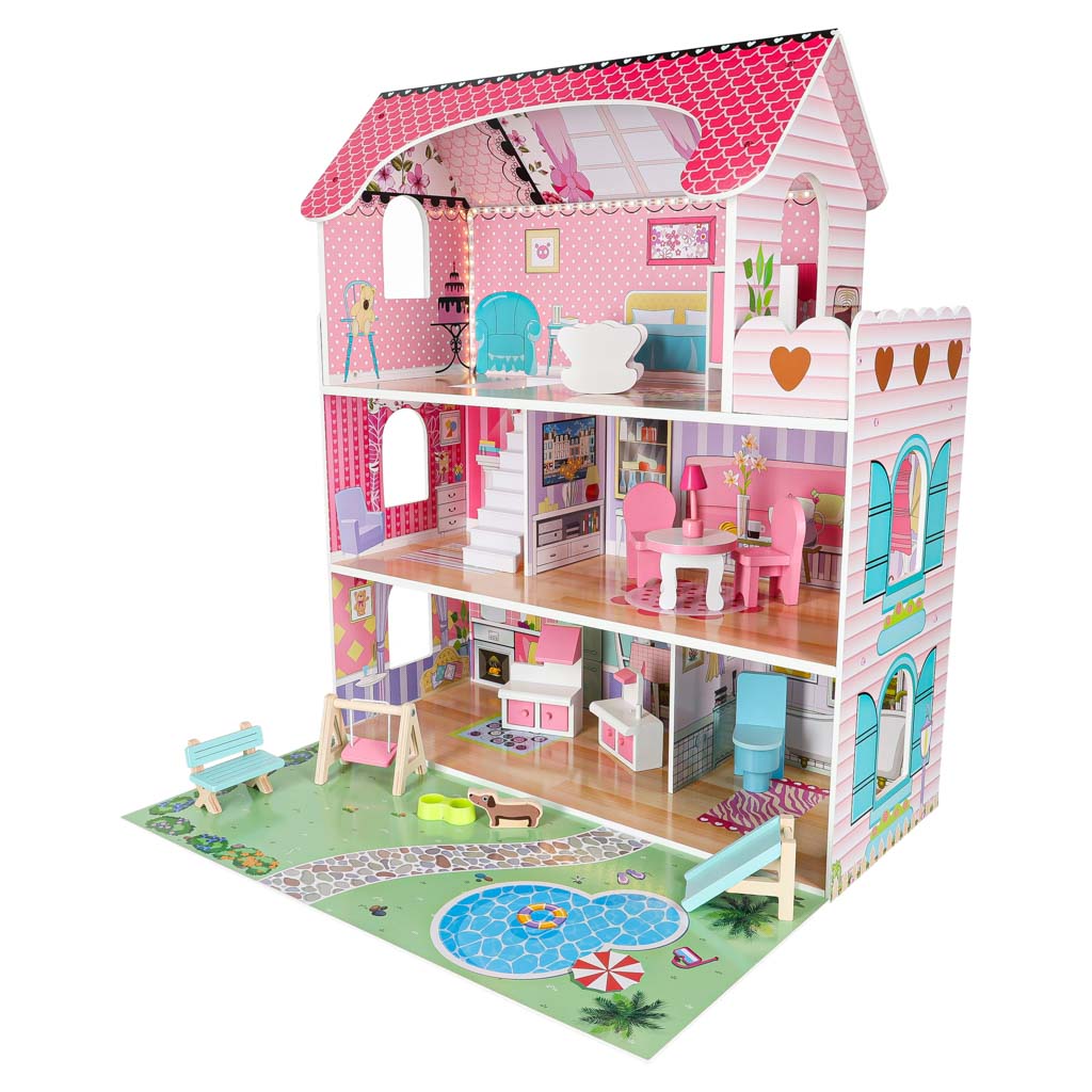 Lulilo-Gardeno-wooden-doll-house-with-garden-furniture-70cm-pink-LED-176184