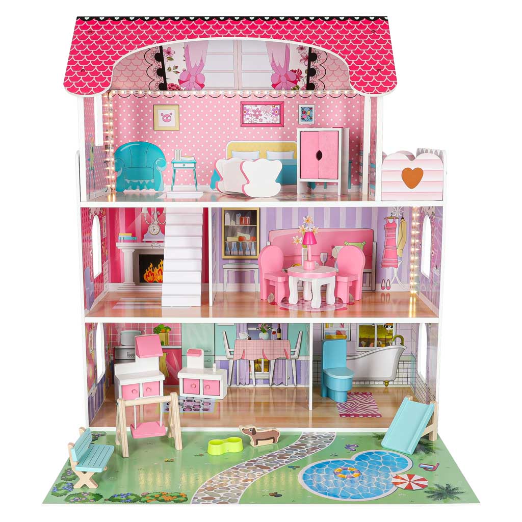 Lulilo-Gardeno-wooden-doll-house-with-garden-furniture-70cm-pink-LED-176185