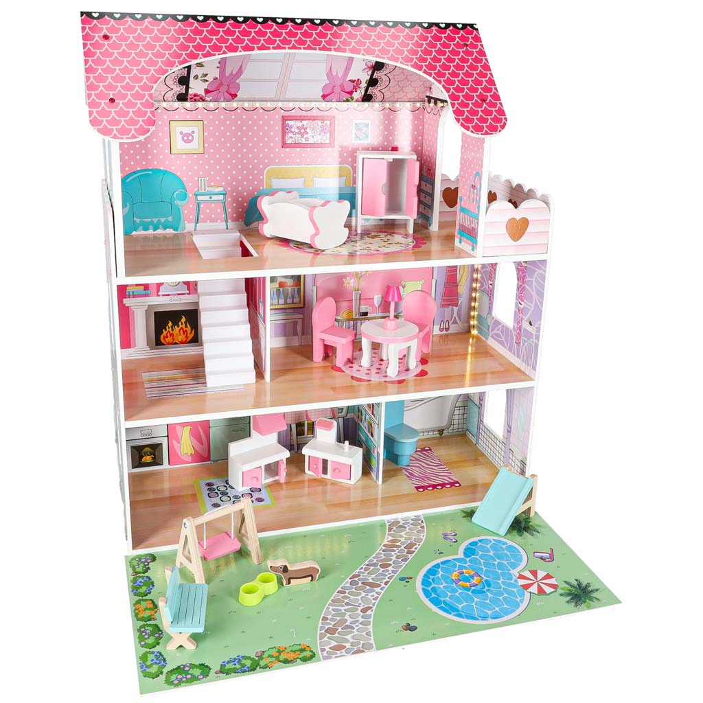 Lulilo-Gardeno-wooden-doll-house-with-garden-furniture-70cm-pink-LED-176186
