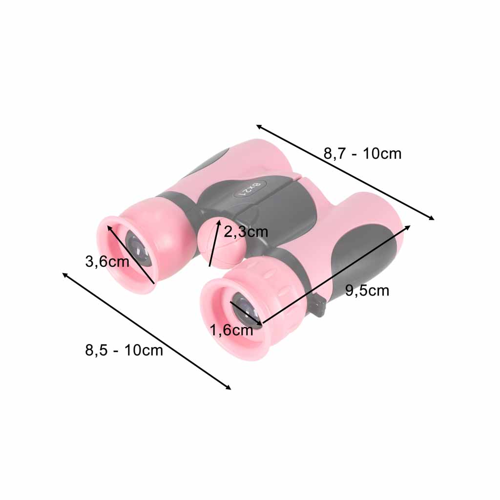 Children-s-Binoculars-for-Bird-Watching-8x21mm-HD-Pink-Case-192768